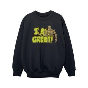 Guardians Of The Galaxy Girls I Am Groot Sweatshirt / Black